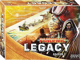 Настольная игра Pandemic: Legacy. Season 2 (Пандемия Легаси Сезон 2 (жёлтая коробка)) (EN)
