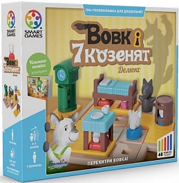 Настільна гра Вовк і семеро козенят (The Wolf And The 7 Goats) Настільна гра Вовк і семеро козенят (The Wolf And The 7 Goats)