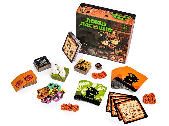 Настольная игра Ловцы лакомства (Candy Hunters), бренду Игромаг, для 1-4 гравців, час гри < 30мин. - 6 - KUBIX