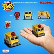 Мініатюра товару Ігрова фігурка Bitty Pop! Дедпул і вантажівка Чімічанги (Rides: Deadpool's Chimichanga Truck) - 3