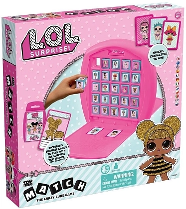 Настольная игра Top Trumps Match L.O.L Surprise, для 2-2 гравців, час гри < 30мин. - KUBIX