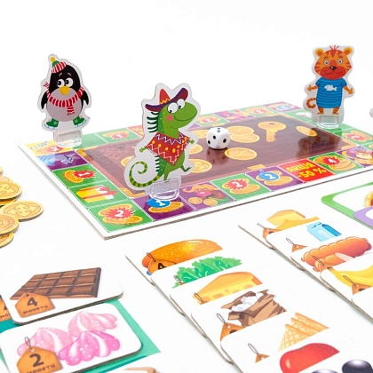 Настольная игра Зообизнес, бренду Vladi Toys, для 2-4 гравців, час гри < 30мин. - 4 - KUBIX