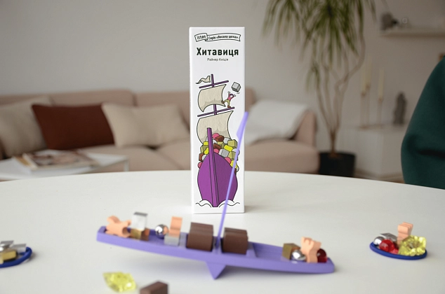 Настольная игра Качка (Viking See-Saw), бренду Pakufuda, для 2-4 гравців, час гри < 30мин. - 2 - KUBIX