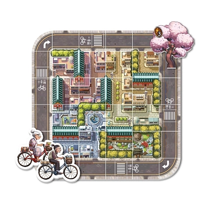 Настільна гра Котики Кіото (Kyoto no Neko), бренду Woodcat, для 2-4 гравців, час гри < 60хв. - 7 - KUBIX