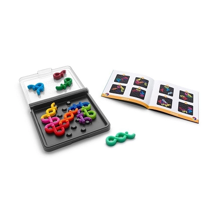 Настільна гра IQ Спагеті (IQ Noodles), бренду Smart Games, для 1-1 гравців, час гри < 30хв. - 3 - KUBIX
