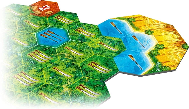 Настольная игра В поисках Эльдорадо (The Quest for El Dorado), бренду Games 7Days, для 2-4 гравців, час гри < 30мин. - 5 - KUBIX