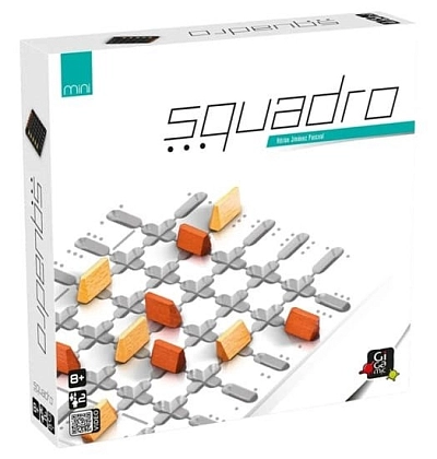 Настільна гра Сквадро Міні SQUADRO MINI (EN), бренду Gigamic, для 2-2 гравців, час гри < 30мин. - KUBIX