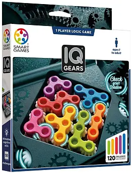 Настольная игра IQ Шестерни (IQ Gears) - KUBIX Настольная игра IQ Шестерни (IQ Gears)