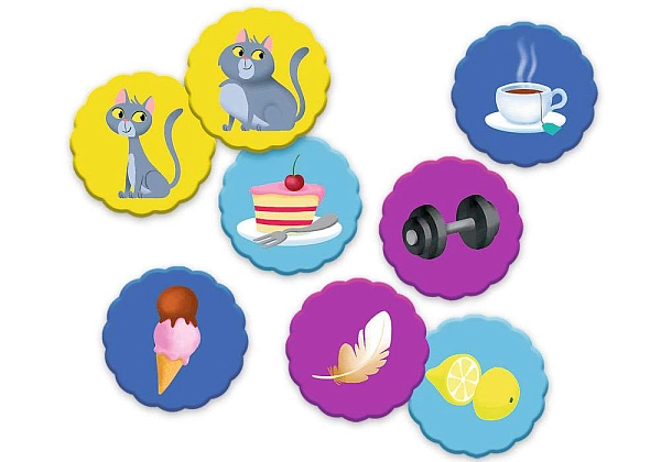 Настольная игра АБВГДейка. Противоположности (Kid's ABC. Opposites), бренду Trefl, для 1-4 гравців, час гри < 30мин. - 3 - KUBIX