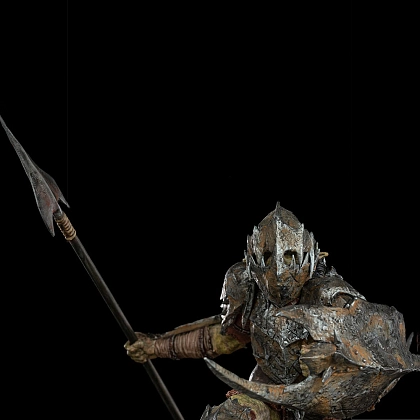 Статуэтка Бронированный орк. Властелин колец (LORD OF THE RINGS Armored Orc Art Scale 1/10) - 10 - KUBIX
