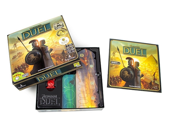 Настільна гра 7 Чудес: Дуель (7 Wonders Duel), бренду Ігромаг, для 2-2 гравців, час гри < 30хв. - 4 - KUBIX