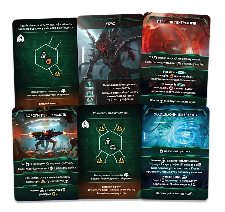 Настольная игра Немезида. Возмездие (Nemesis Retaliation), бренду Geekach Games, для 1-5 гравців, час гри > 60мин. - 5 - KUBIX