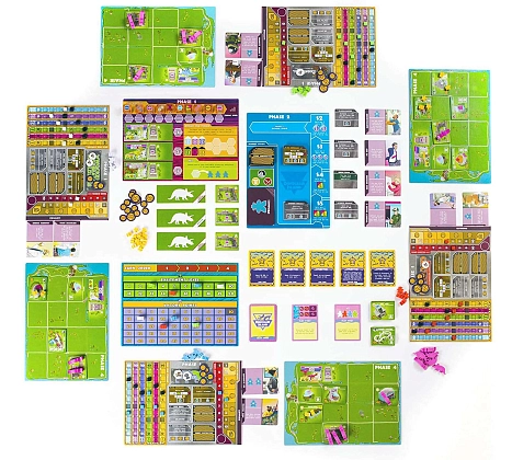 Настольная игра Остров Диносауров (Dinosaur Island) (EN), для 1-4 гравців, час гри > 60мин. - 10 - KUBIX