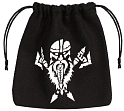 Мініатюра товару Мішечок Dwarven Black & white Dice Bag - 1