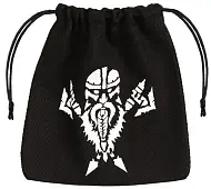 Мініатюра товару Мішечок Dwarven Black & white Dice Bag - 1