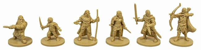 Настільна гра Володар перснів. Пригоди в Середзем'ї (The Lord of the Rings: Journeys in Middle-Earth), бренду Geekach Games, для 1-5 гравців, час гри < 60хв. - 5 - KUBIX