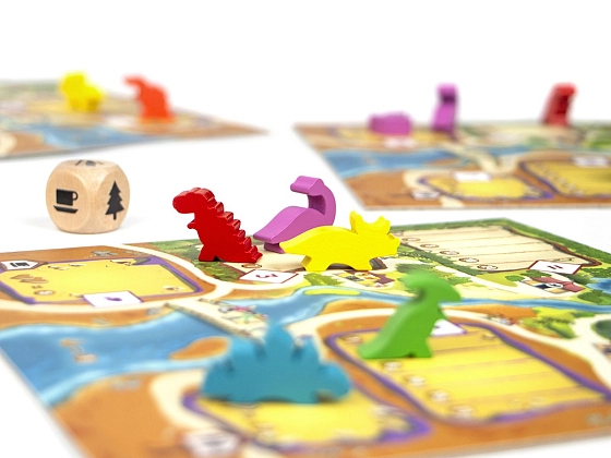 Настільна гра Драфтозаври (Draftosaurus), бренду Ігромаг, для 2-5 гравців, час гри < 30хв. - 11 - KUBIX