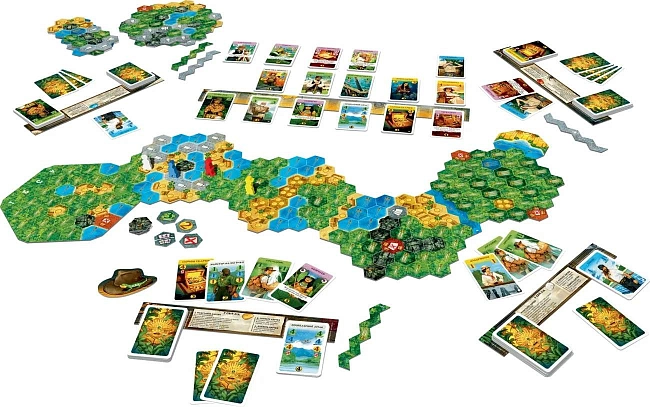 Настольная игра В поисках Эльдорадо (The Quest for El Dorado), бренду Games 7Days, для 2-4 гравців, час гри < 30мин. - 3 - KUBIX