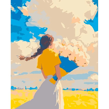 Картина по номерам Свободное поле (40х50 см), бренду Art Craft - KUBIX