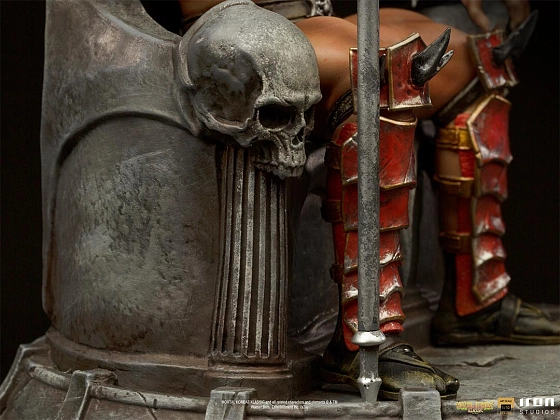 Статуетка Шао Кан (MORTAL KOMBAT 11 Shao Kahn art scale 1/10) - 5 - KUBIX