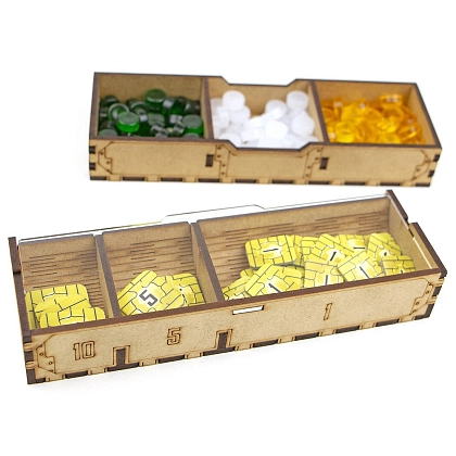 Органайзер для настольной игры Подводные Города (Organizer for board game Underwater Cities), бренду Tower Rex - 5 - KUBIX