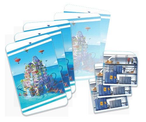 Настольная игра Парк Водопадов (Waterfall Park), бренду Games 7Days, для 3-5 гравців, час гри < 60мин. - 4 - KUBIX