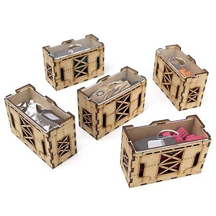 Органайзер для настольной игры Гребля (Organizer for boardgame Barrage), бренду Tower Rex - 5 - KUBIX