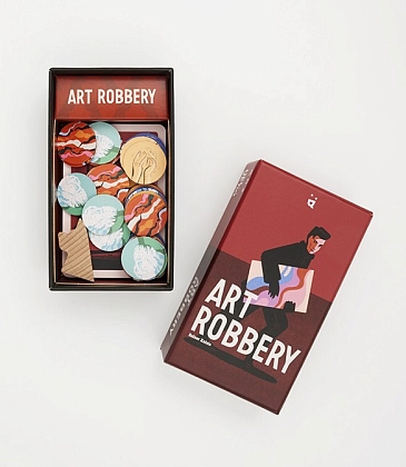 Настольная игра Украденное искусство (Art Robbery), бренду Pakufuda, для 2-5 гравців, час гри < 30мин. - 2 - KUBIX
