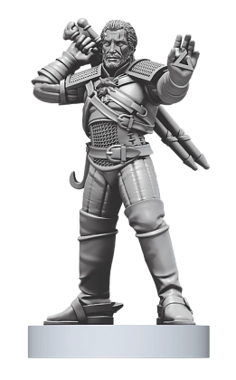 Настольная игра Unmatched: The Witcher. Сталь и серебро (Steel and Silver), бренду Geekach Games, для 2-3 гравців, час гри < 30мин. - 5 - KUBIX