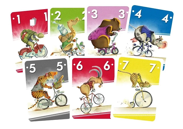 Настольная игра Велонимо (Velonimo), бренду Geekach Games, для 2-5 гравців, час гри < 30мин. - 4 - KUBIX