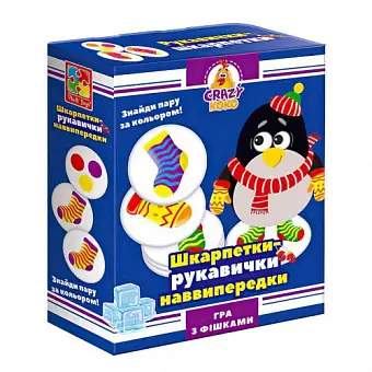 Настольная игра Crazy Koko: Носки-варежки
