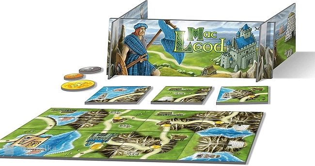 Настольная игра Isle of Skye: From Chieftain to King (Остров Скай: От вождя до короля) (EN), бренду Lookout Games, для 2-5 гравців, час гри < 30мин. - 3 - KUBIX