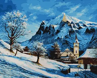 Картина по номерам Альпи (40х50 см)