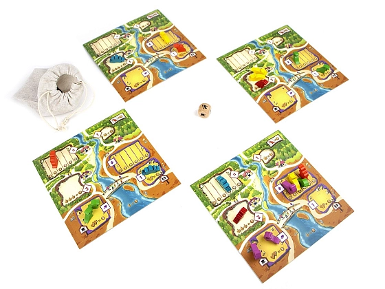 Настільна гра Драфтозаври (Draftosaurus), бренду Ігромаг, для 2-5 гравців, час гри < 30хв. - 8 - KUBIX