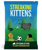 Миниатюра товара Настольная игра Взрывные Кошки. Плутоватые кошки (Exploding Kittens: Streaking kittens) - 1