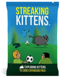 Настільна гра Вибухові Кошенята. Прудкі кошенята (Exploding Kittens: Streaking kittens) (EN)