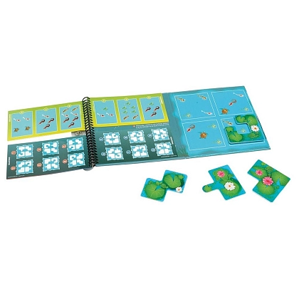 Настільна гра Підводний світ. Дорожня магнітна гра (Waterworld. Road magnetic game), бренду Smart Games, для 1-1 гравців, час гри < 30хв. - 2 - KUBIX