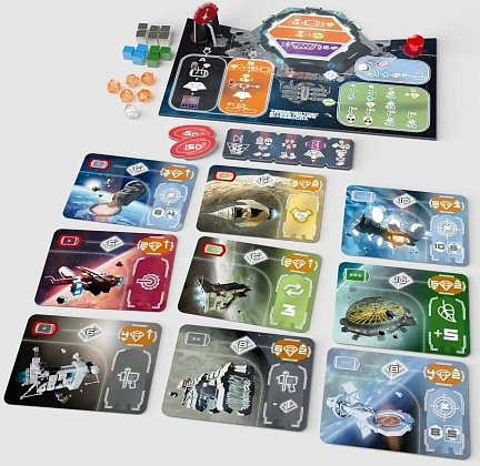 Настільна гра Space Station Phoenix (Космічна станція Фенікс) (EN), для 2-4 гравців, час гри > 60хв. - 4 - KUBIX