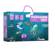 Мініатюра товару Настільна гра Підводний світ (з наліпками) - 1