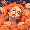 Картина за номерами Весняна красуня (20х20 см)
