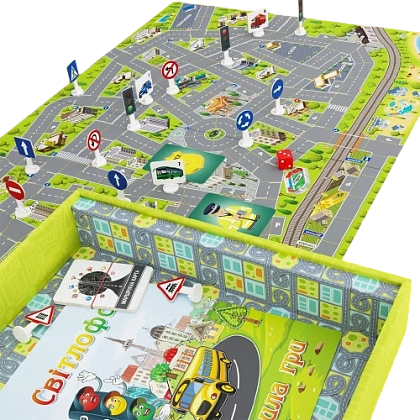 Настільна гра Світлофор, бренду Artos games, для 2-4 гравців, час гри < 30хв. - 3 - KUBIX