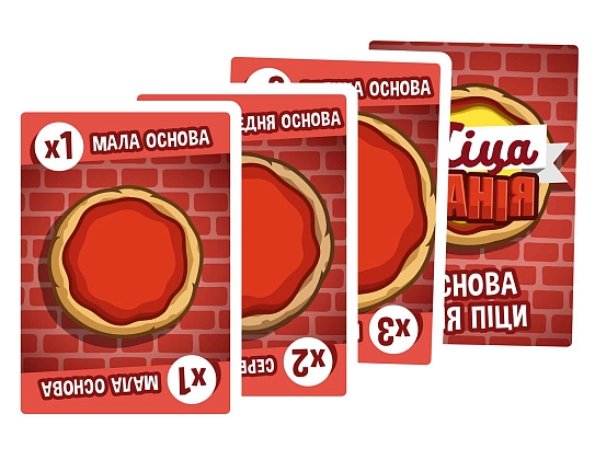 Настольная игра Пицаманья (Pizza Rush), бренду Lord of Boards, для 2-7 гравців, час гри < 30мин. - 3 - KUBIX