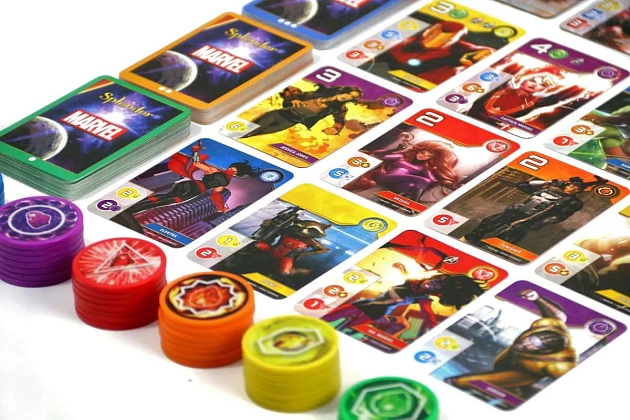 Настольная игра Роскошь. Marvel (Splendor. Marvel), бренду Asmodee, для 2-4 гравців, час гри < 30мин. - 5 - KUBIX