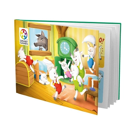 Купити Настольная игра Волк и семеро козлят (The Wolf And The 7 Goats), бренду Smart Games - 4 - KUBIX Настольная игра Волк и семеро козлят (The Wolf And The 7 Goats), бренду Smart Games, для 1-1 гравців, час гри < 30мин. - 4 - KUBIX