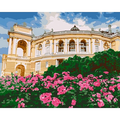 Картина по номерам Одеса Оперний театр (40х50 см), бренду Art Craft - KUBIX