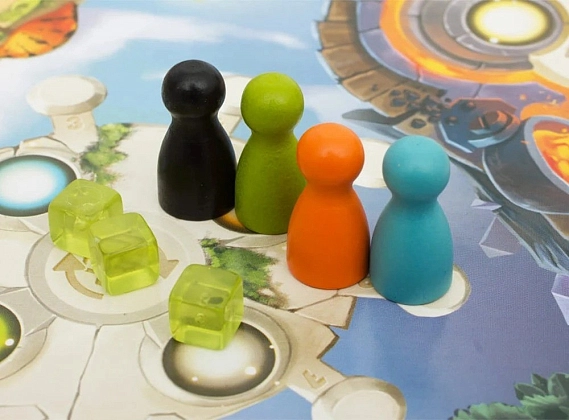 Настольная игра Кузня долі (Dice Forge), бренду Geekach Games, для 2-4 гравців, час гри < 60мин. - 5 - KUBIX