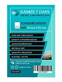 Миниатюра товара Протекторы Games7Days (59 x 92 мм) Standard Euro Size (100 шт) - 1
