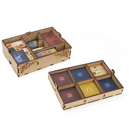 Органайзер для настільної гри Істанбул Big Box (Organizer for boardgame Istanbul Big Box), бренду Tower Rex - 7 - KUBIX