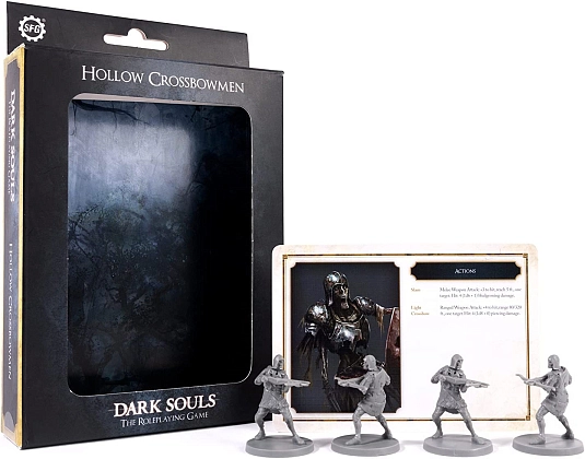 Настільна гра Dark Souls RPG: Hollow Crossbowmen Miniatures Box (EN), бренду Steamforged Games Ltd. - 3 - KUBIX