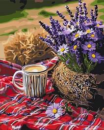 Картина по номерам Лавандовое спокойствие (40х50 см)